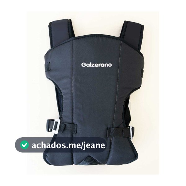 Canguru de Passeio para Bebê Galzerano Balbi Preto