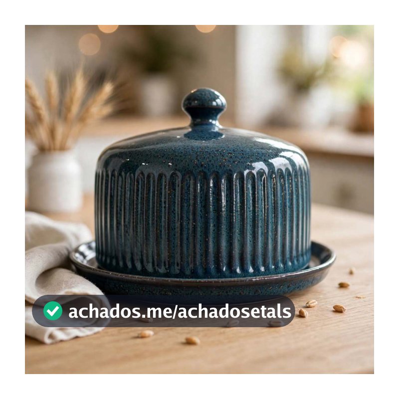 Queijeira em Cerâmica Louças Decoração Cafeterias Padarias Confeitarias Coffee