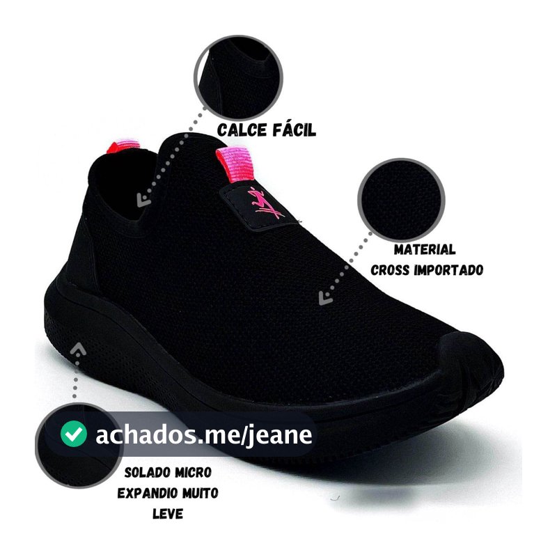 Tenis Meia Femenino De Caminhada Barato Academia Corrida leve