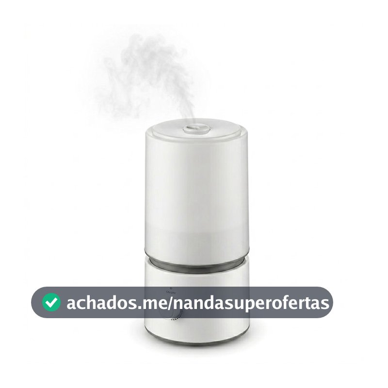 Umidificador Ultrassônico Easy Air 1.8L Branco Multi Saúde - HC620E