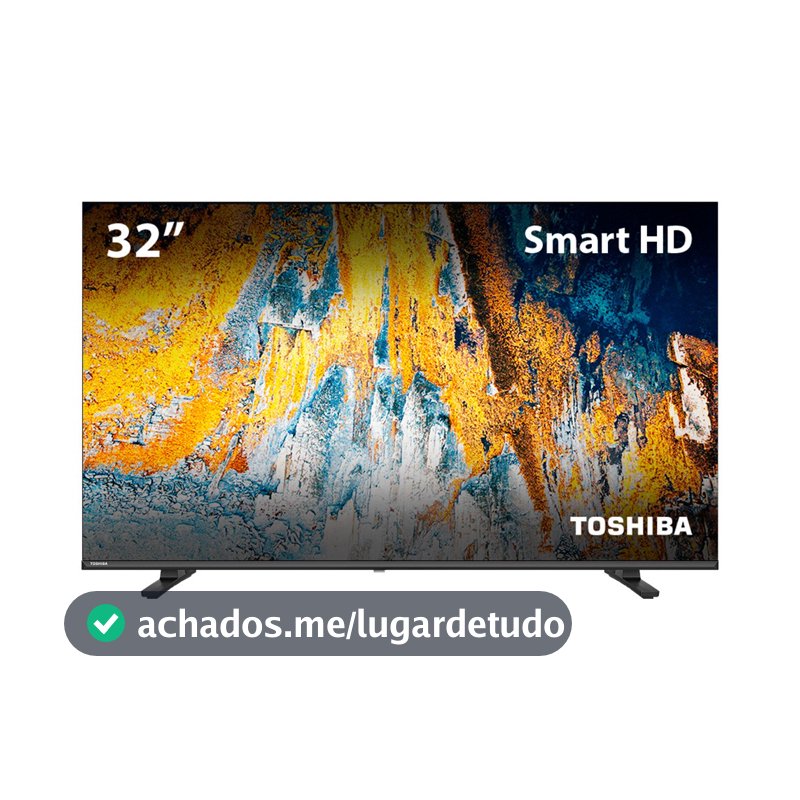 Smart TV DLED 32 HD Toshiba 32V35L VIDAA 2 HDMI 2 USB Wi-fi - TB016M