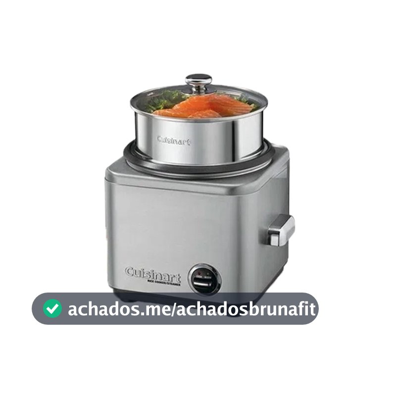 Panela Elétrica para Arroz em Aço Inox 127V Cuisinart – CRC-800BR