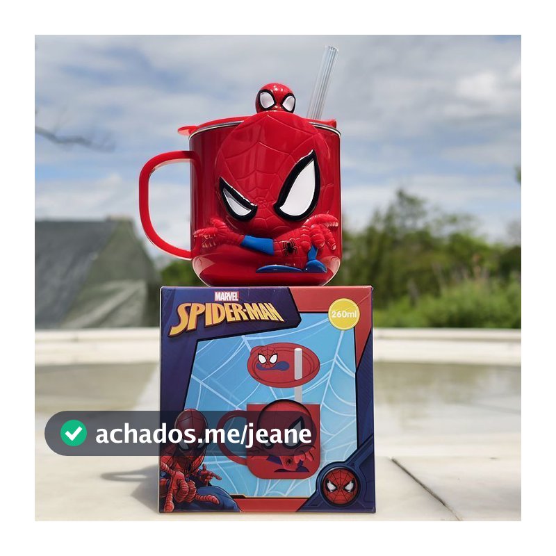 Spiderman crianças copo de água anel de água potável garrafa de bebê copo de leite resistente ao choque 316 aço inoxidáv