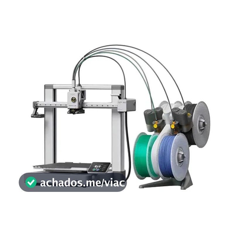 Impressora 3D Bambu Lab FDM Aberta A1 com AMS Lite