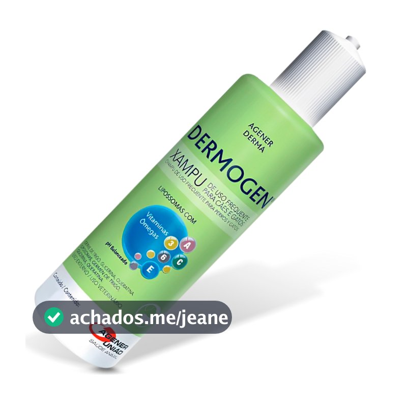 Shampoo Dermogen Agener 500ml Para Cães e Gatos