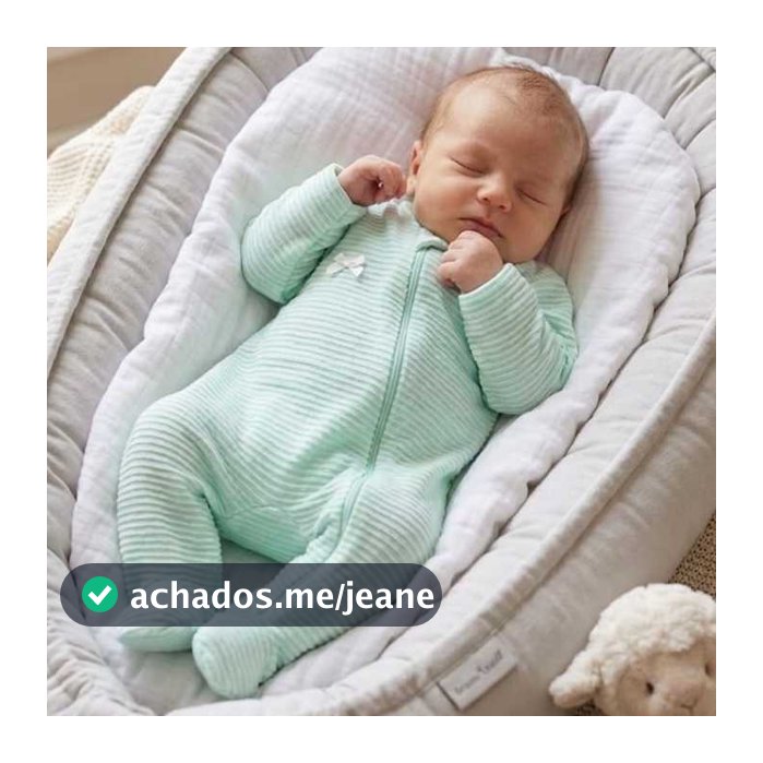 Macacão Para Bebê de Ziper Kids Quentinho Menina Menino Plush Algodão RN, P e M
