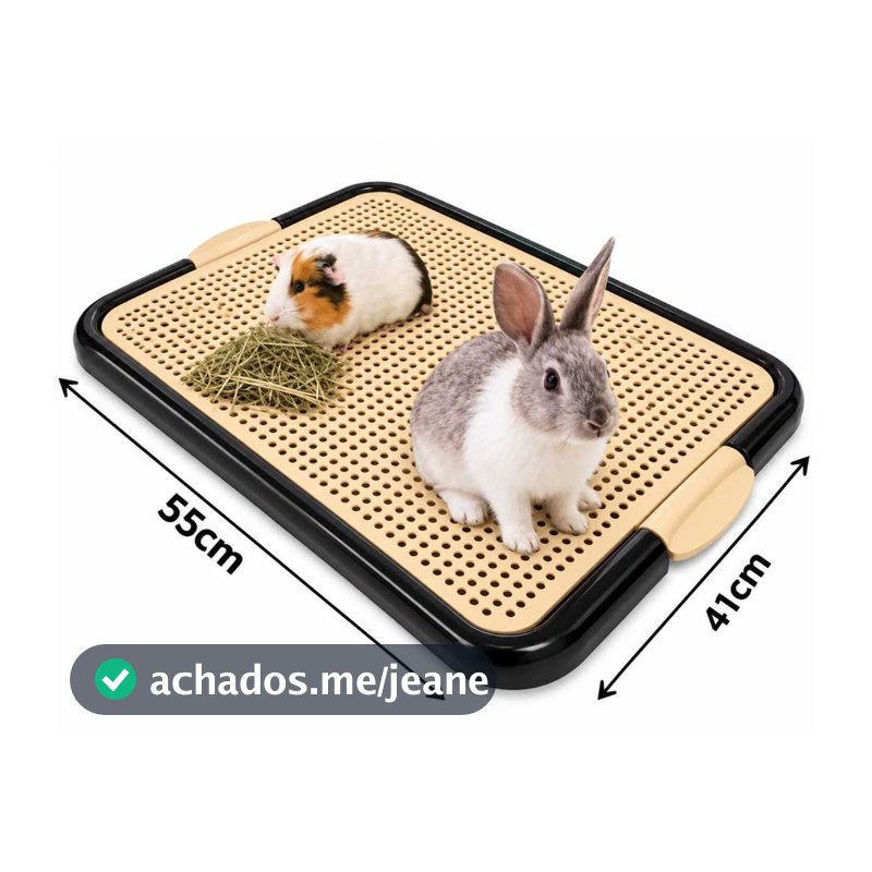 Tapete Banheiro Higiênico Para ROEDORES Porquinho da Índia Coelho Lavável PROMOÇÃO ENVIO IMEDIATO