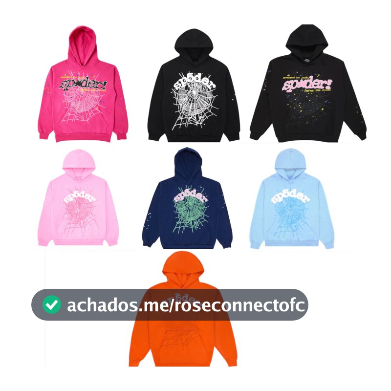 Moletom Spyder 555 young thug Casaco de frio Streetwear Qualidade Inverno Varias Cores Envio Imediato DTF