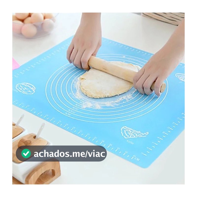 Tapete De Silicone Culinário Antiaderente 40X50CM