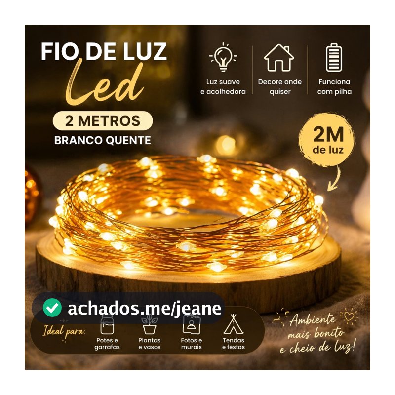 Fio De Fada 2 Metros Luz Da Corda Tirar Festa 20 Leds Pilha Luzes Led Para Bolha Cabine
