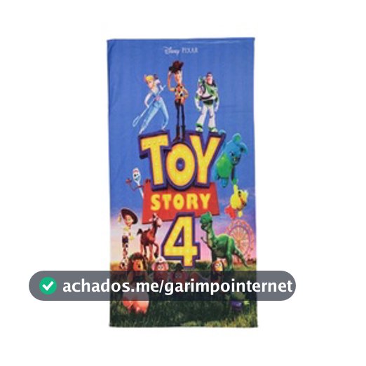 Toalha Infantil Banho Praia Algodão Grande Toy Story 4