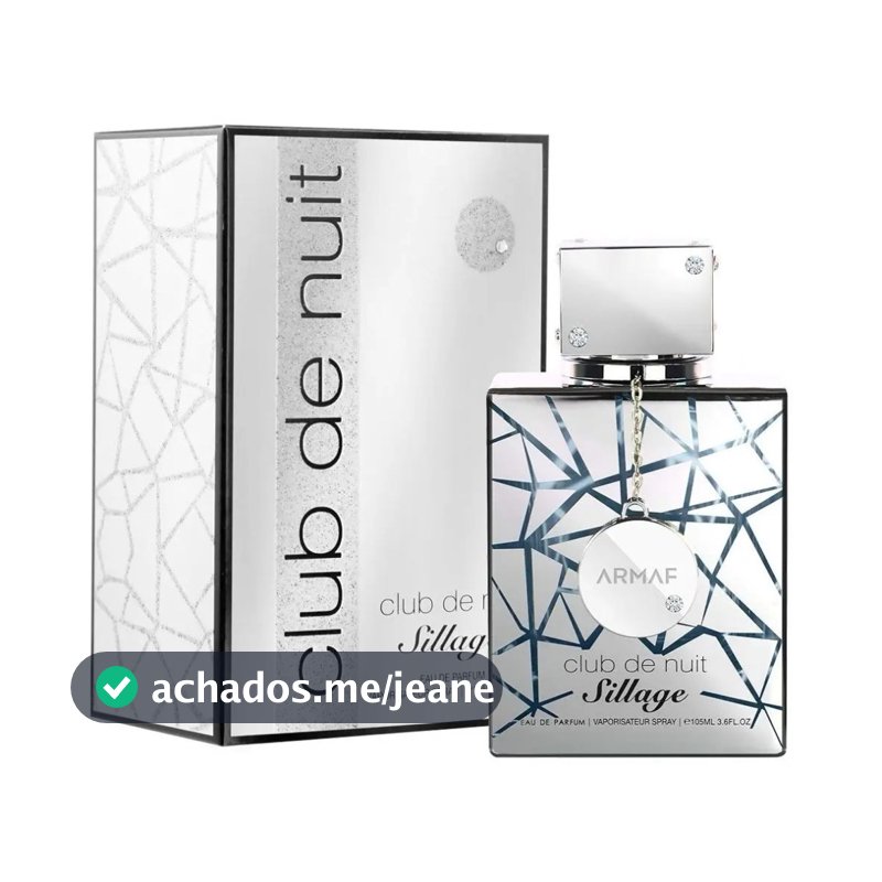 Perfume Armaf Club de Nuit Sillage EDP 105ml - Elegância e Sofisticação Unissex