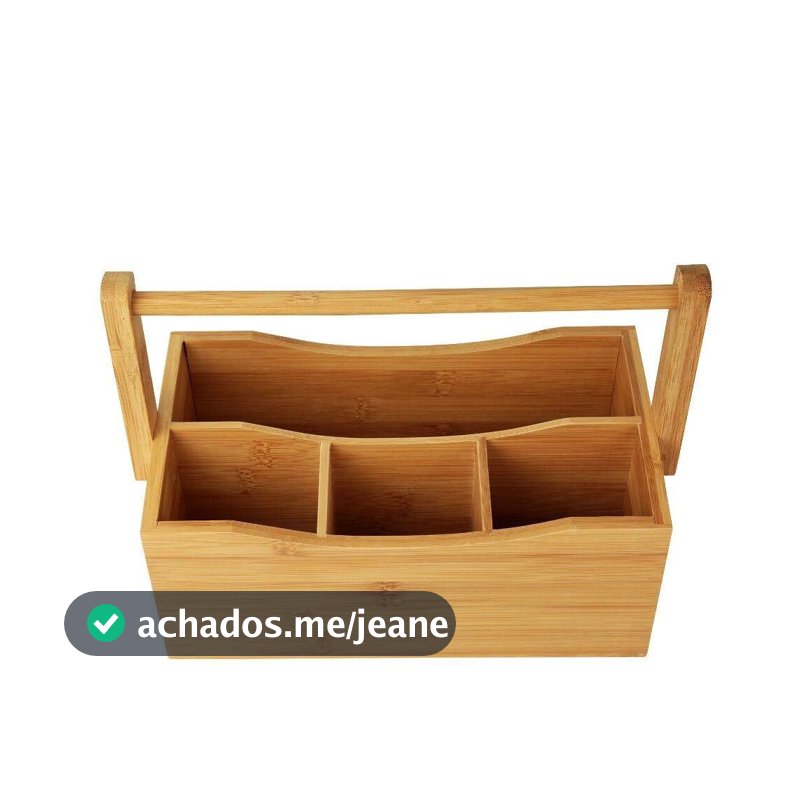 Porta Talher Bambu 28cm - A\CASA
