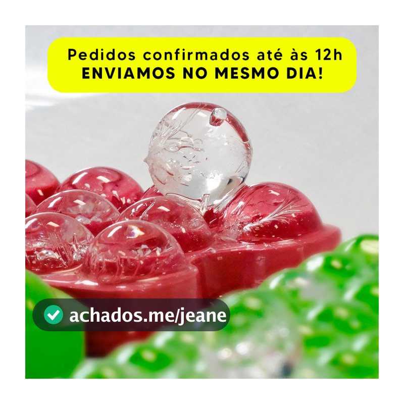 forminhas de gelo com tampa, higiene total - tipo bolinhas 2 - 4 - 8 - 12 unidades