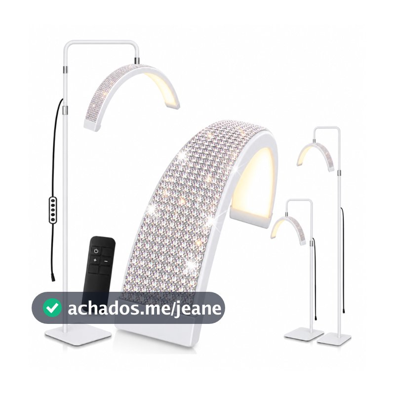 Led Ring Light Aesthetics 3 Tones Adjustable Half Moon Moon Lamp Skin Cleaning Salon