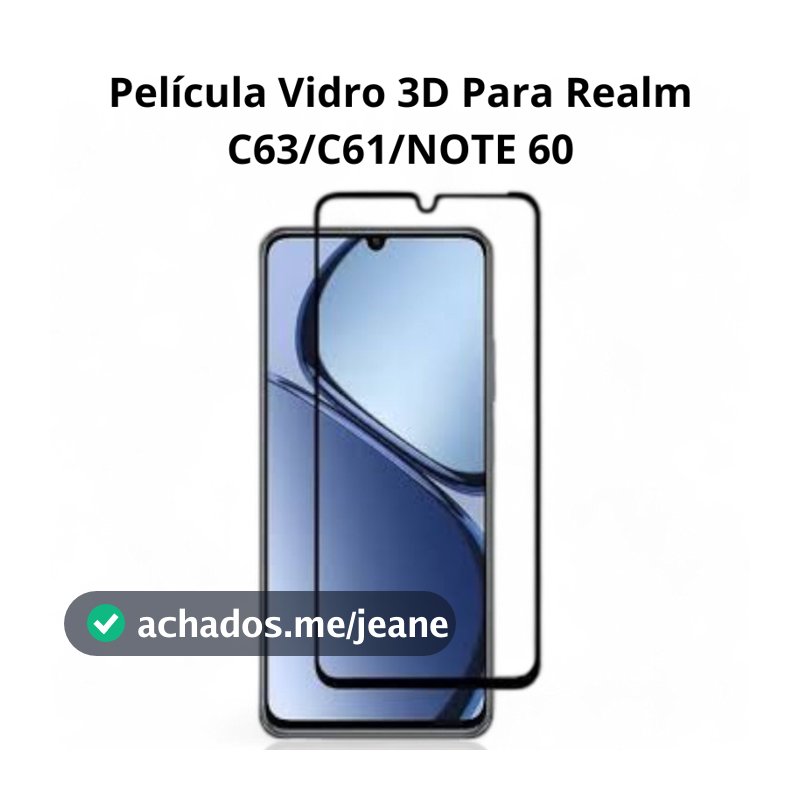 Película de Vidro 3D Realm C61/C63/NOE 60