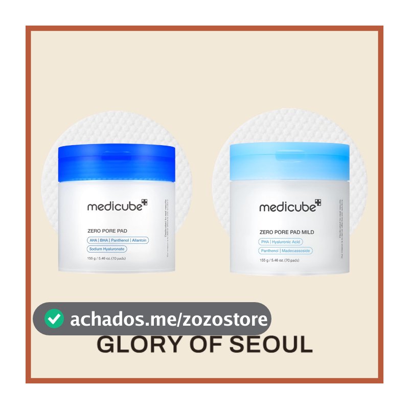 Medicube Zero Pore Pad 2.0 / Mild (2Type) 70pcs