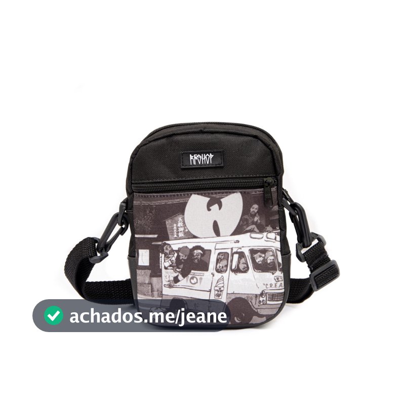 shoulder bag  com logo rfshop rappers