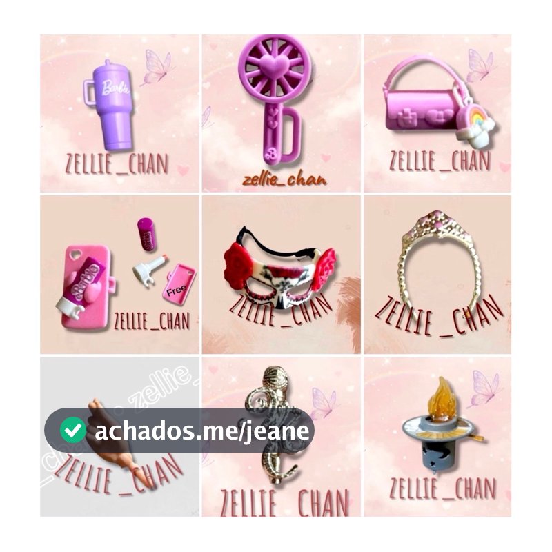 Boneca Barbie/Dream bestie-Acessórios E Lanches