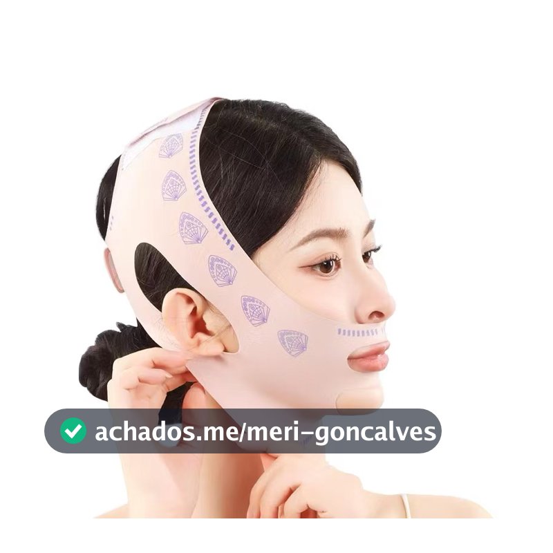 Máscara Modeladora Facial V-Line Lifting Instantâneo Definição do Rosto Modelagem Levantadora Rejuvenecedora V