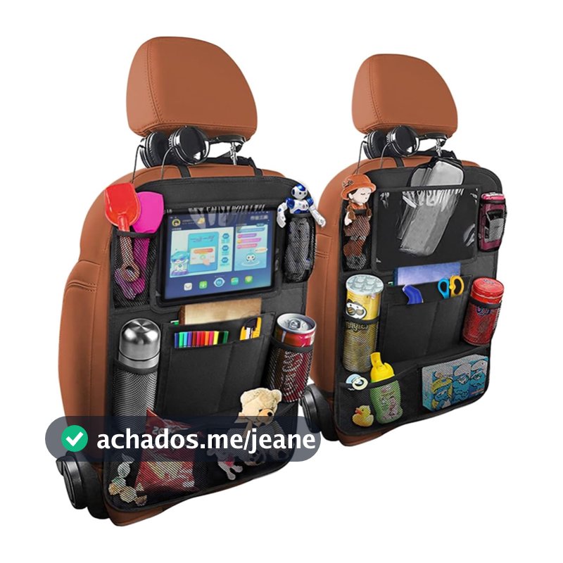 Bolsa de armazenamento de encosto de banco de carro