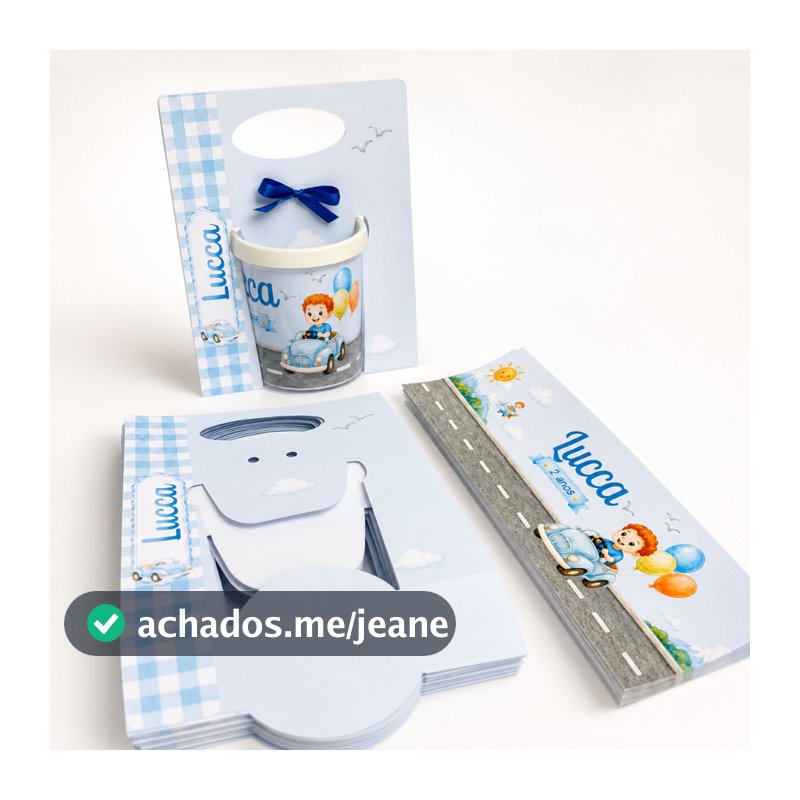 Caneca personalizada com embalagem  para Aniversário Infantil