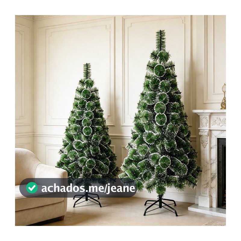 150/180/210/240/300cm Árvore de Natal Pinheiro Realista Durável
