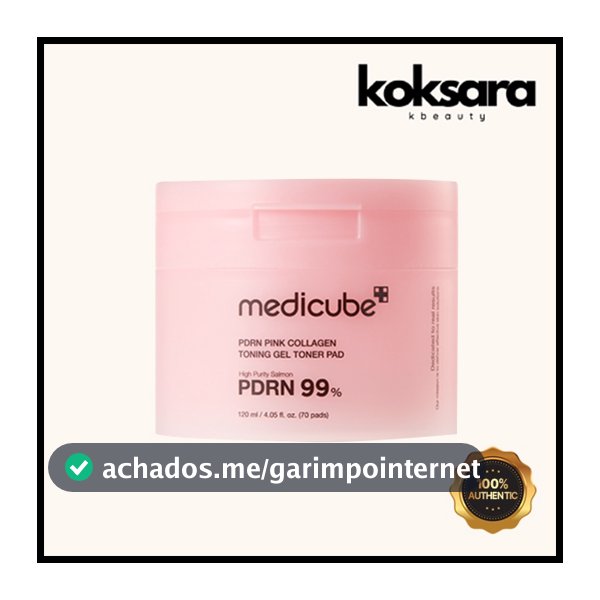 Medicube PDRN Pink Collagen Toning Gel Toner Pad