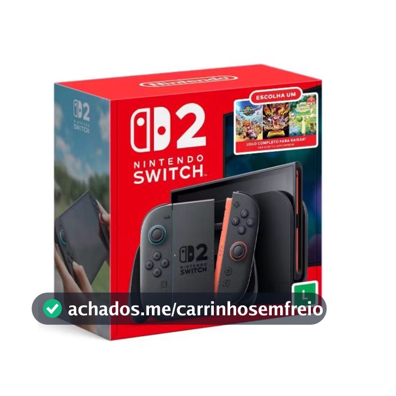 Nintendo Switch 2 lcd 256gb novo