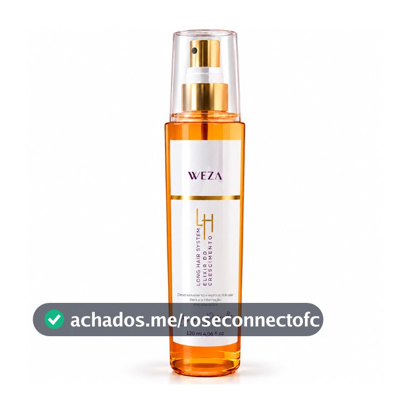 Elixir do Crescimento Tônico Capilar Antiqueda Weza Cosmetics
