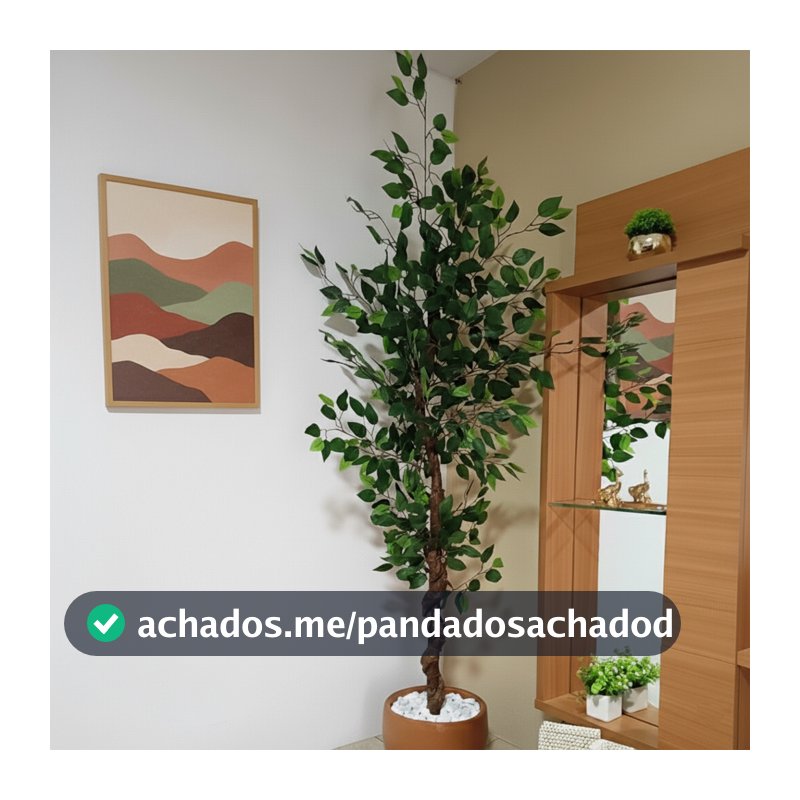 Figueira Artificial Fícus Grande Árvore Decoração 130cm a 190cm Sem Vaso