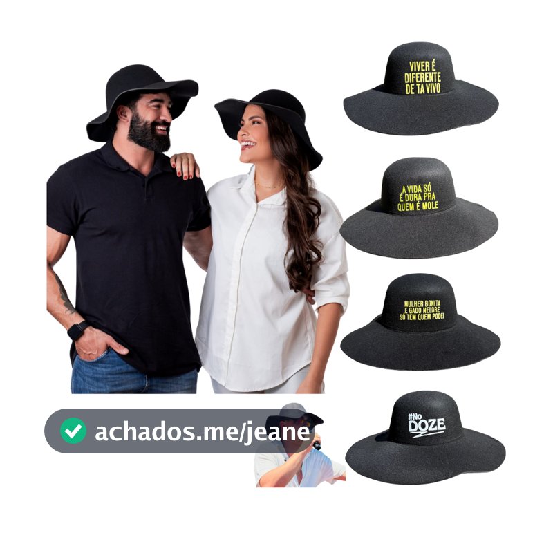 Chapéu Masculino Natanzinho Lima Cata Ovo Vaqueiro Personalizado Camioneiro