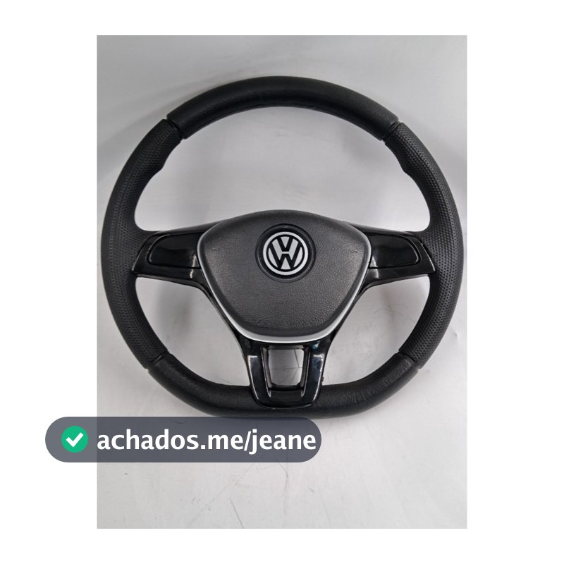 Volante Esportivo Novo golf Preto Gol Parati Saveiro Voyage G5 G6 Fox