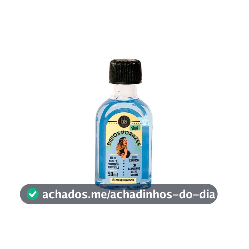 Lola Cosmetics Danos Vorazes Óleo Reparador Capilar 50ml