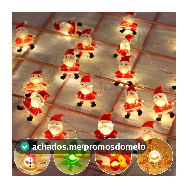 Adicionar à lista de desejos Luzes de Natal LED do Papai Noel/Luz noturna de árvore de floco de neve/Decoração familiar