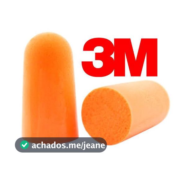 KIT C/10 PARES - Protetor Auditivo Plug Espuma Auricular 1100 3M