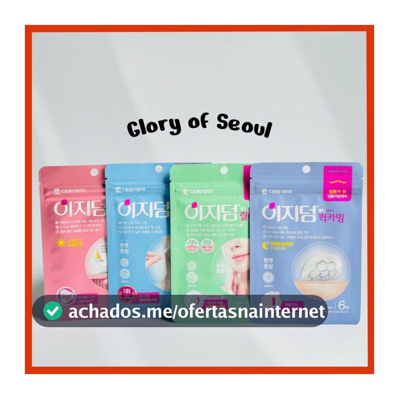 EASYDERM Adesivos De Beleza 4 Tipos (Beleza / Alívio / Calmante Rápido / Calmante Real)