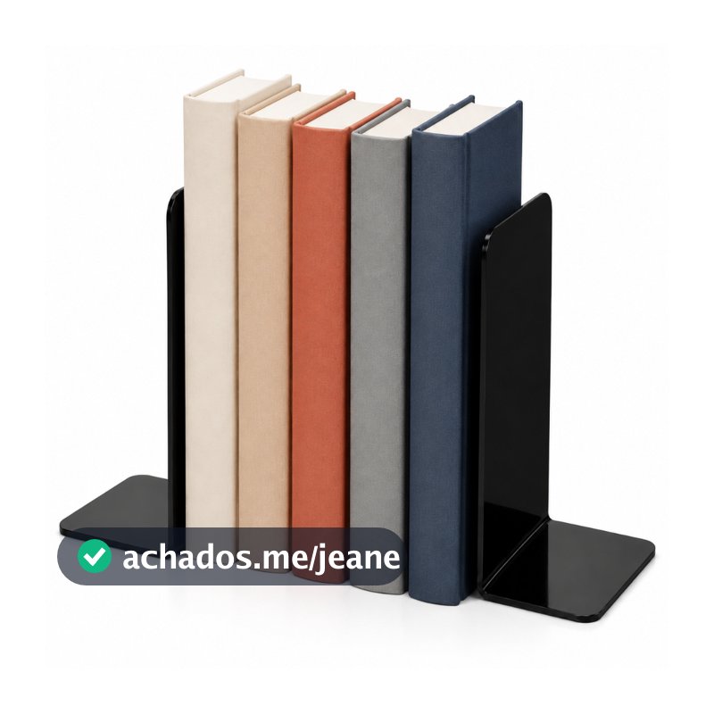 Suporte Livros Acrílico Aparador Organizador Estante Bibliocanto Balcão Decoração