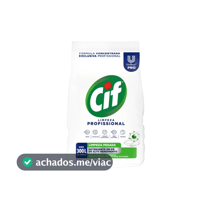 Limpador em Pó Limpeza Profissional 2,4kg Cif