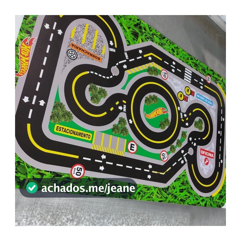 Tapete Pista Corrida Para Brincar Br66