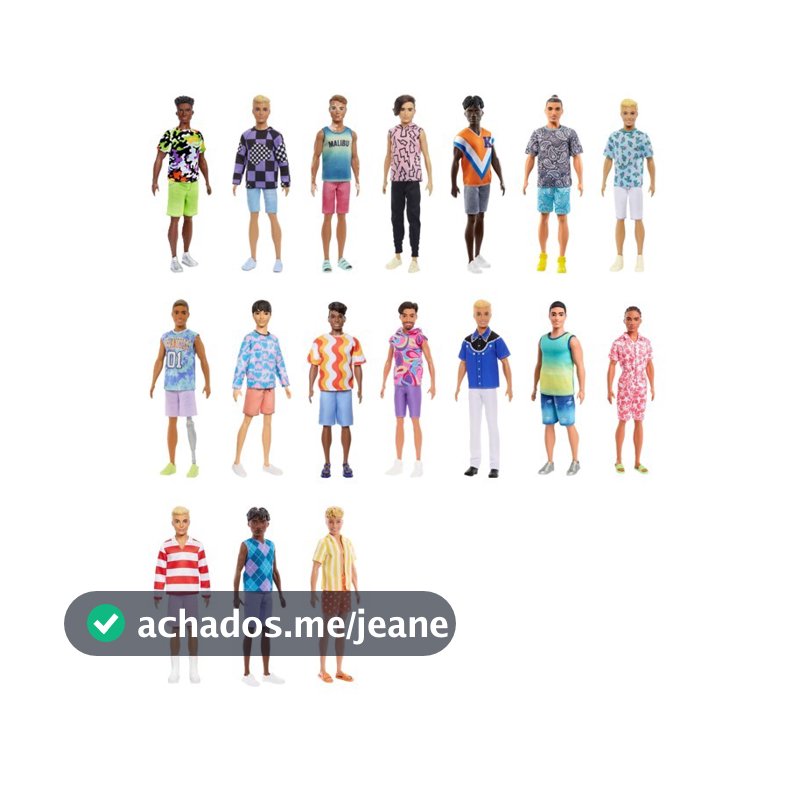 Boneco Barbie Fashionista Ken DWK44 - Mattel
