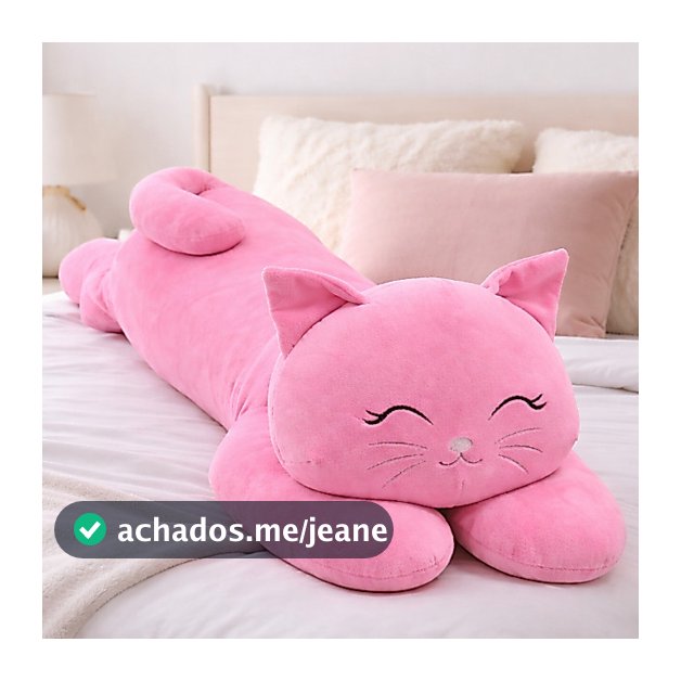 Pelúcia Gato Gigante 1,10m Xuxão Macio