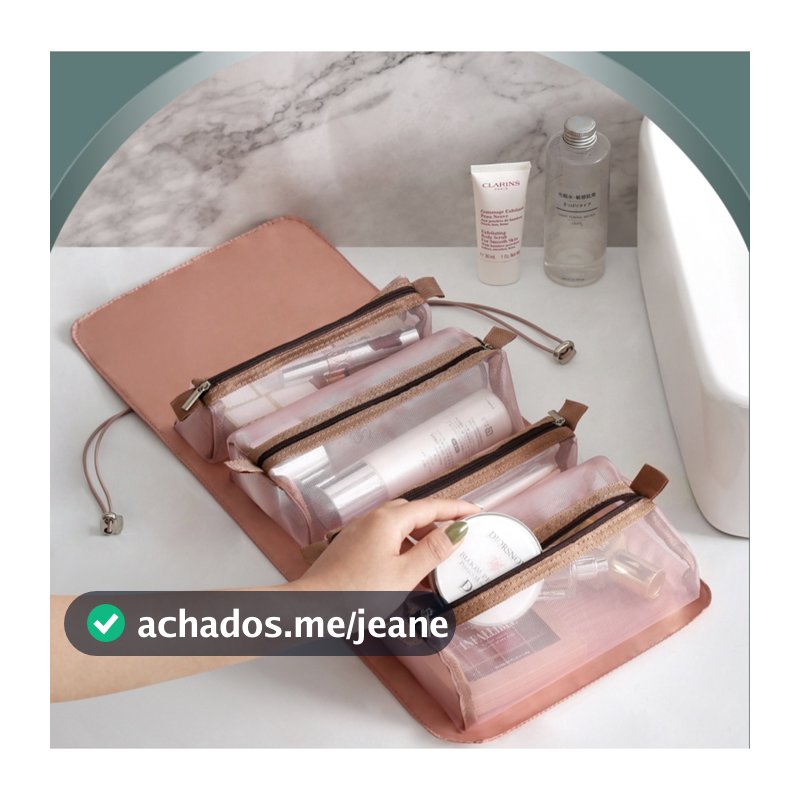 Estojo Nécessaire de Utensílios e Maquiagem