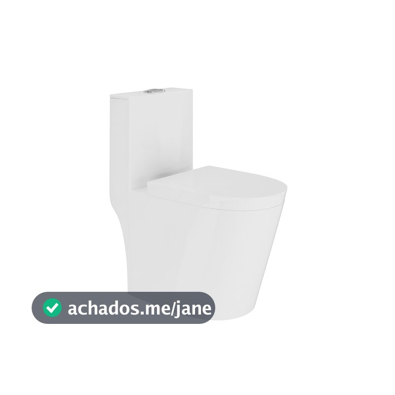 Vaso Sanitário Monobloco Cerâmica Modelo Acies VAB0003