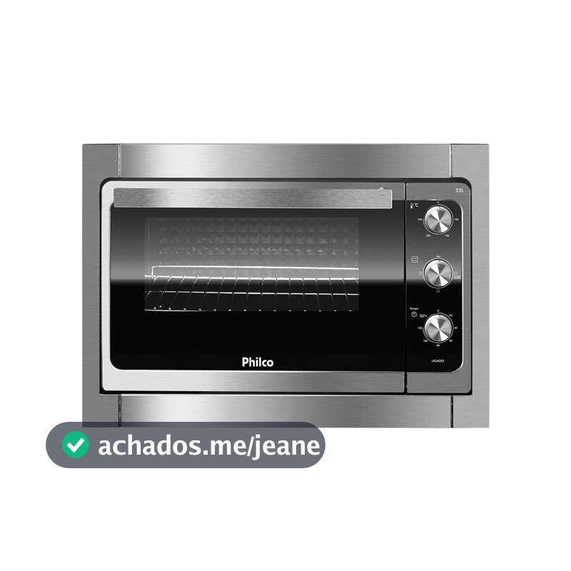 Forno Elétrico de Embutir Philco 55L Esmaltado PFE55E