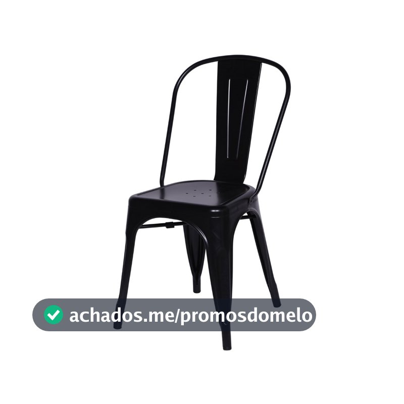 Cadeira de Jantar Boxbit Titan Tolix Aço Pintura Epoxi