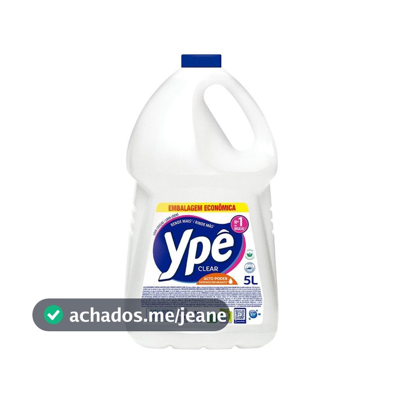Detergente Ypê Clear 5l