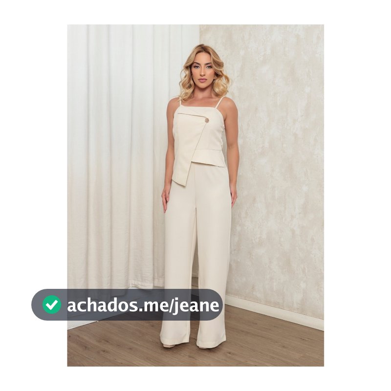 Macacão alfaiataria com botões verão sophie casual confortável estiloso festas