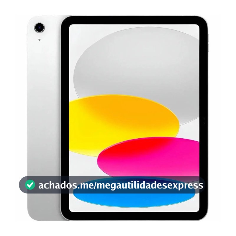 iPad Apple 11" A16, Wi-Fi 256GB ou 128GB, Câmera 12MP Original Com 1 Ano Garantia Apple-Imperdível Oferta Envio Imediato
