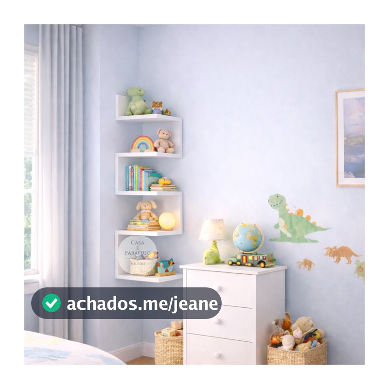 Prateleira Nicho de Canto Reto – Design Funcional -14